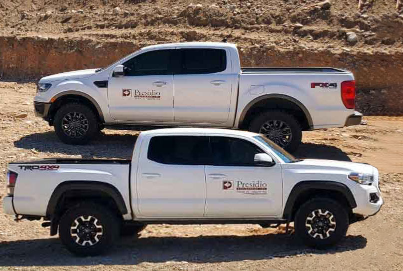 Presidio Engineering Trucks